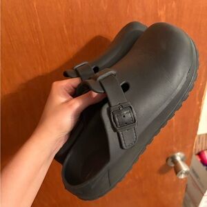 Women’s Black Clogs